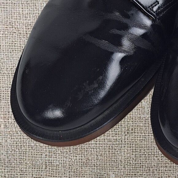 Dr. Martens Vintage 90s Black Leather Oxfords UK Made US 10 Punk Style Original main image 15